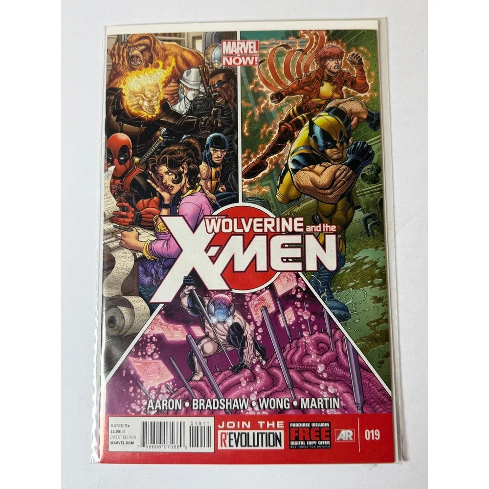 Wolverine and the‎ X-Men 19 Marvel Deadpool Ghost Rider Blade Jason Aaron 2012